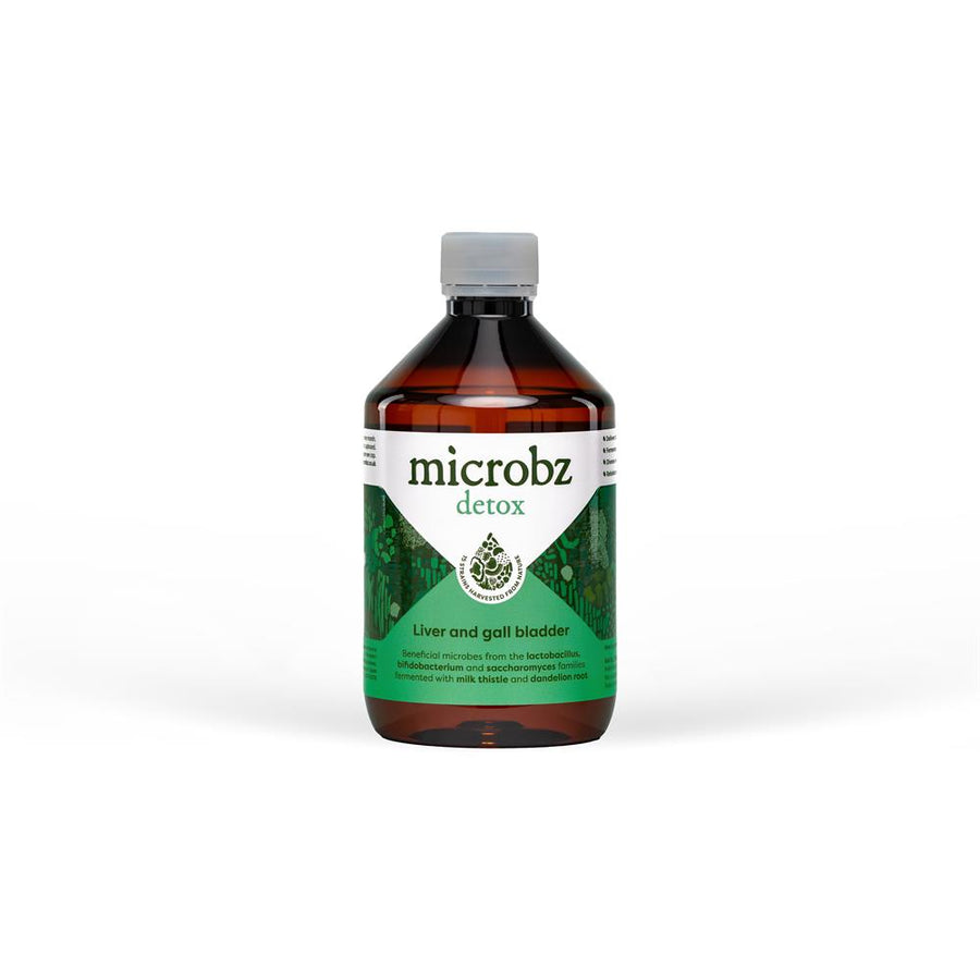 Microbz Detox: soil-based microbes with herbs for the liver
