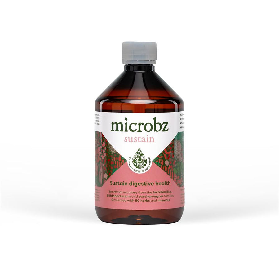 Microbz Sustain: soil-based microbes with herbs for health