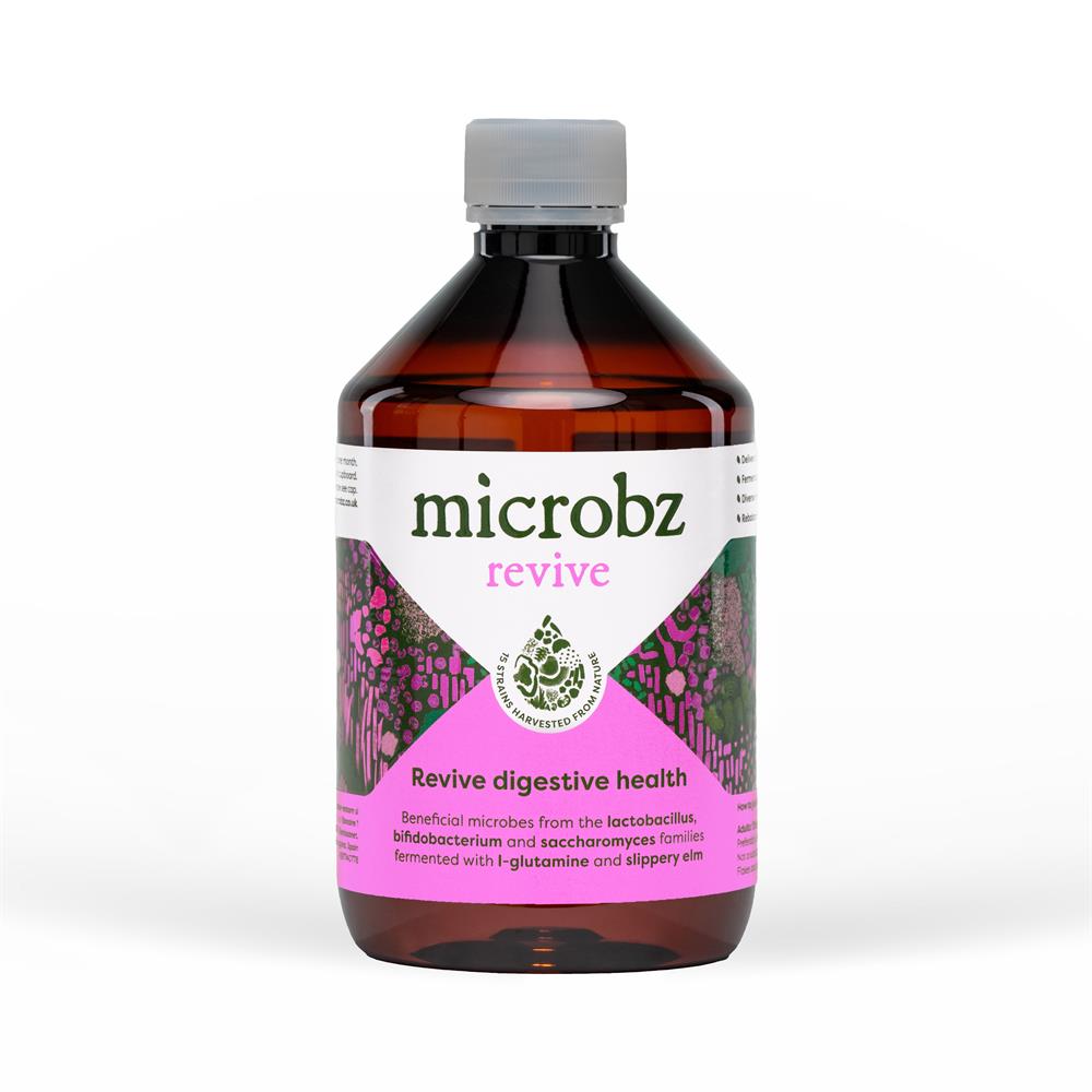 Microbz Revive: soil-based microbes with herbs for the gut lining