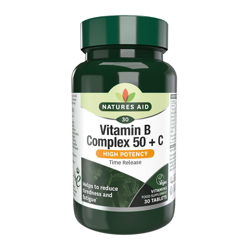 Vitamin B Complex 50 + C 30 Tablets