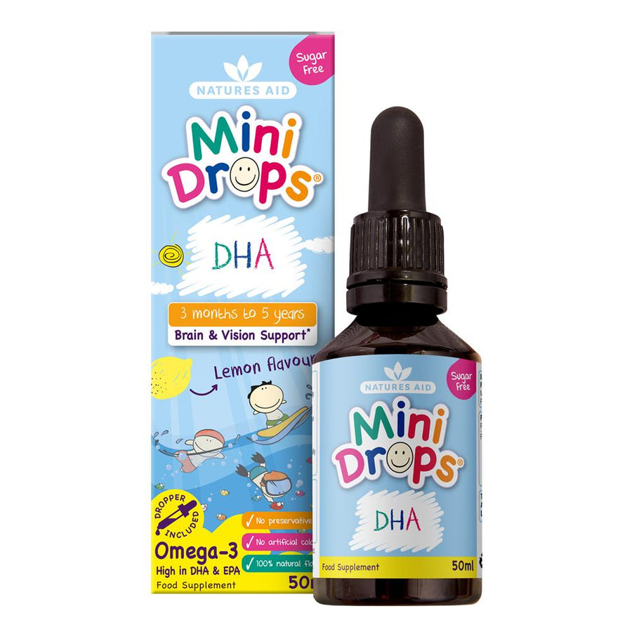 DHA Mini Drops for infants and children 50ml