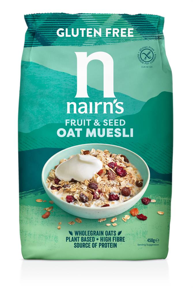 Nairn's Gluten Free Fruit and Seed Oat Muesli 450g