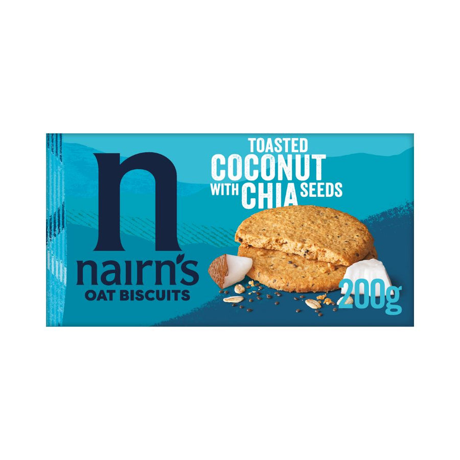 Nairn's Coconut and Chia Oat Biscuit 200g