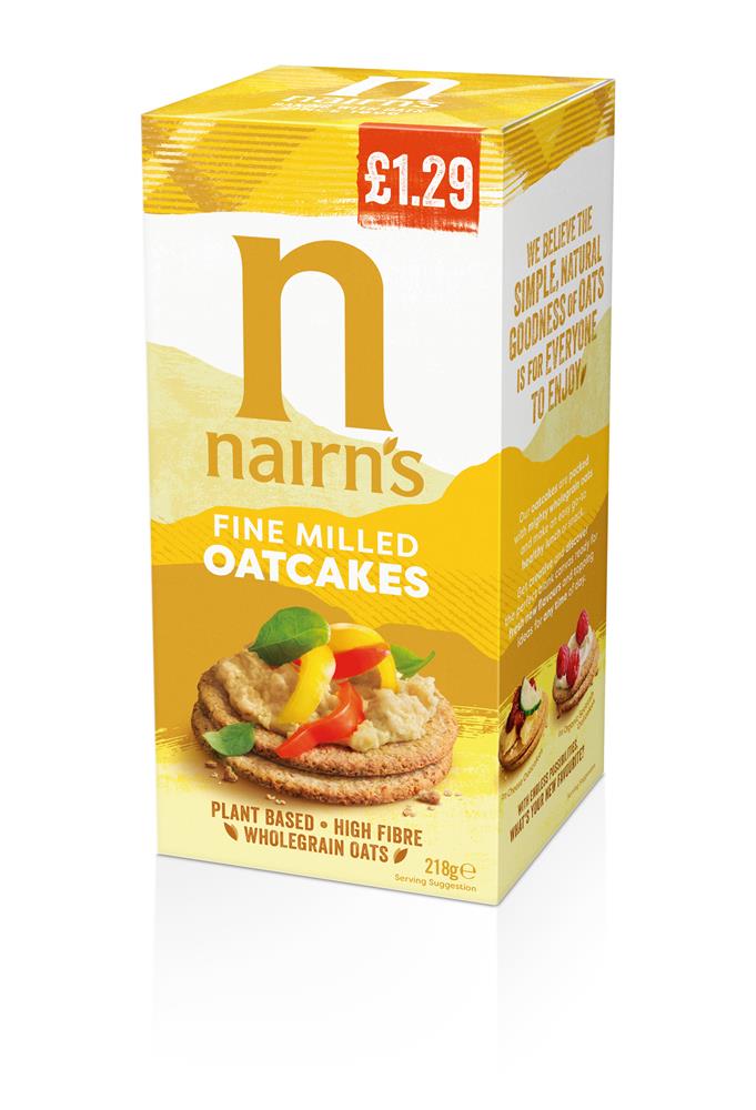 Nairn's Fine Milled Oatcakes 218g