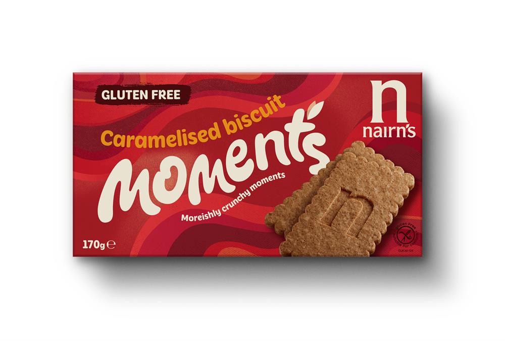 Nairn's Gluten Free Caramelised Biscuit Moments 170g