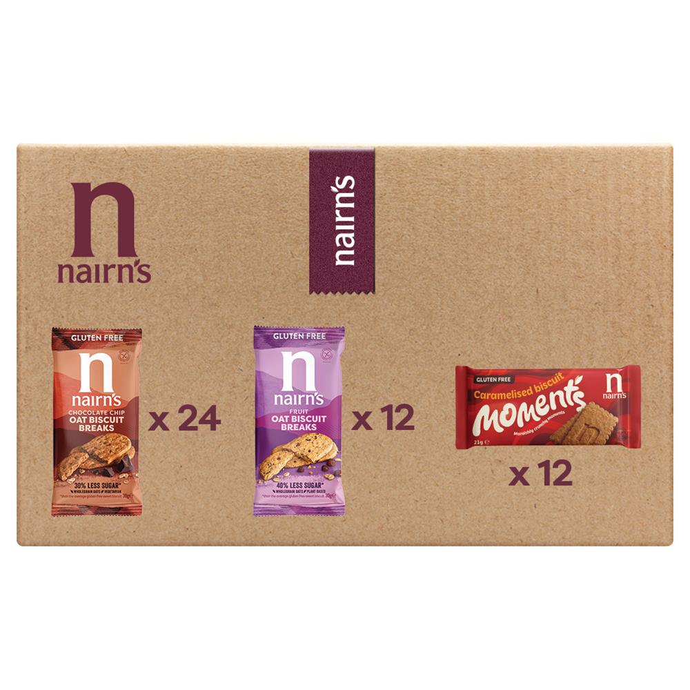 Nairn's Gluten Free Biscuit Break & Moments Mixed Case 1335g