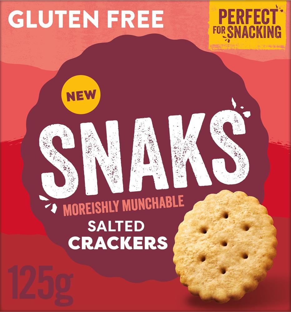 Nairn's Gluten Free Snaks - Salted Crackers 125g