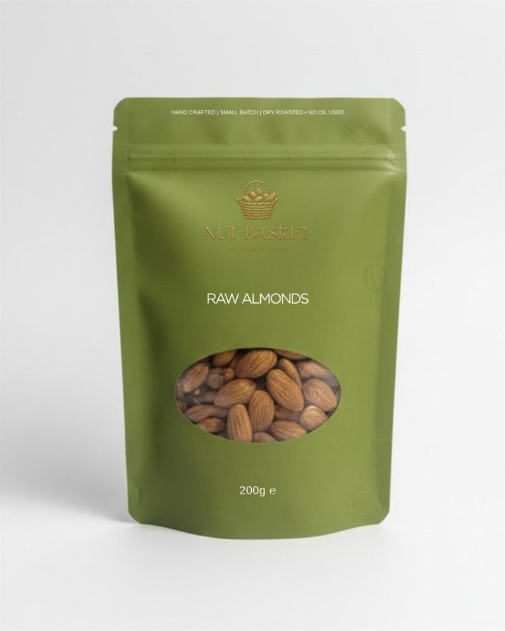 Nut Basket Raw Almonds 200g