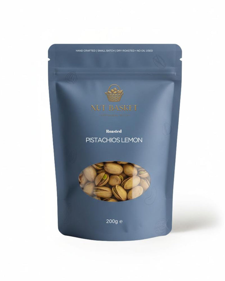 Nut Basket Roasted Pistachios Lemon 200g
