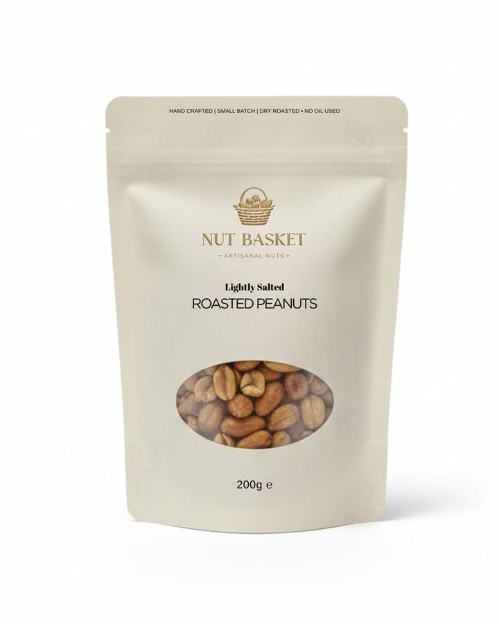 Nut Basket Lightly Salted Roasted Peanuts 200g