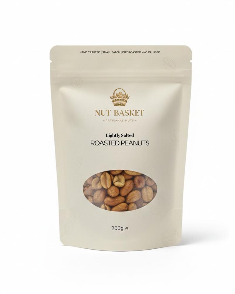 Nut Basket Lightly Salted Roasted Peanuts 200g