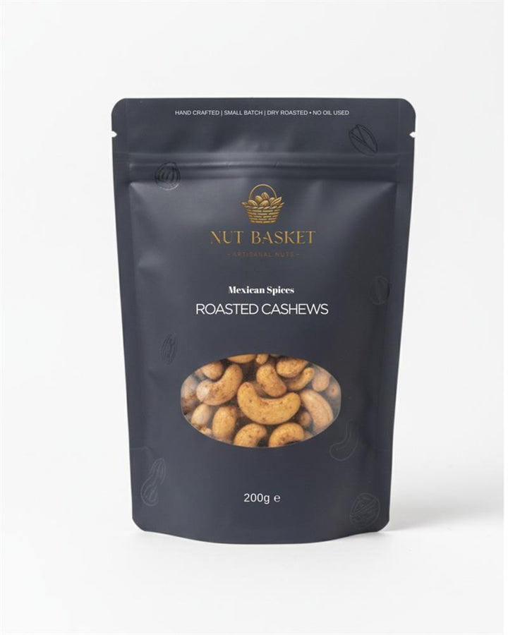 Nut Basket Roasted Cashews Mexican Spices 200g