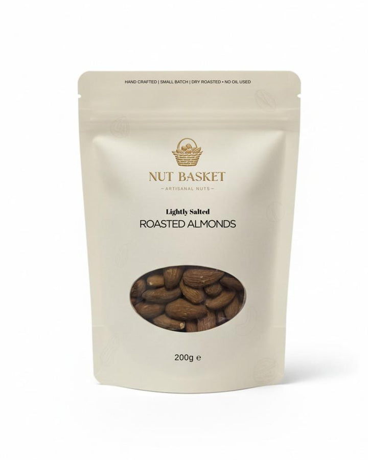 Nut Basket Roasted Almonds Lightly Salted 200g