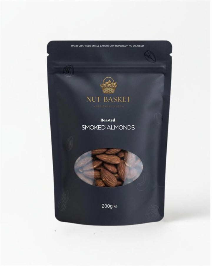 Nut Basket Roasted Smoked Almonds 200g
