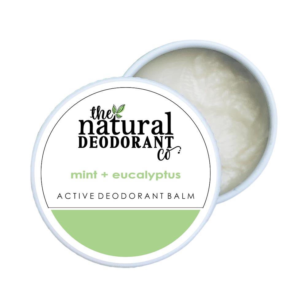 The Natural Deodorant Co. Mint + Eucalyptus Active Balm 10g