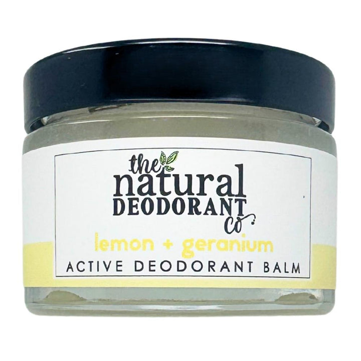 The Natural Deodorant Co. Lemon + Geranium Active Balm 55g