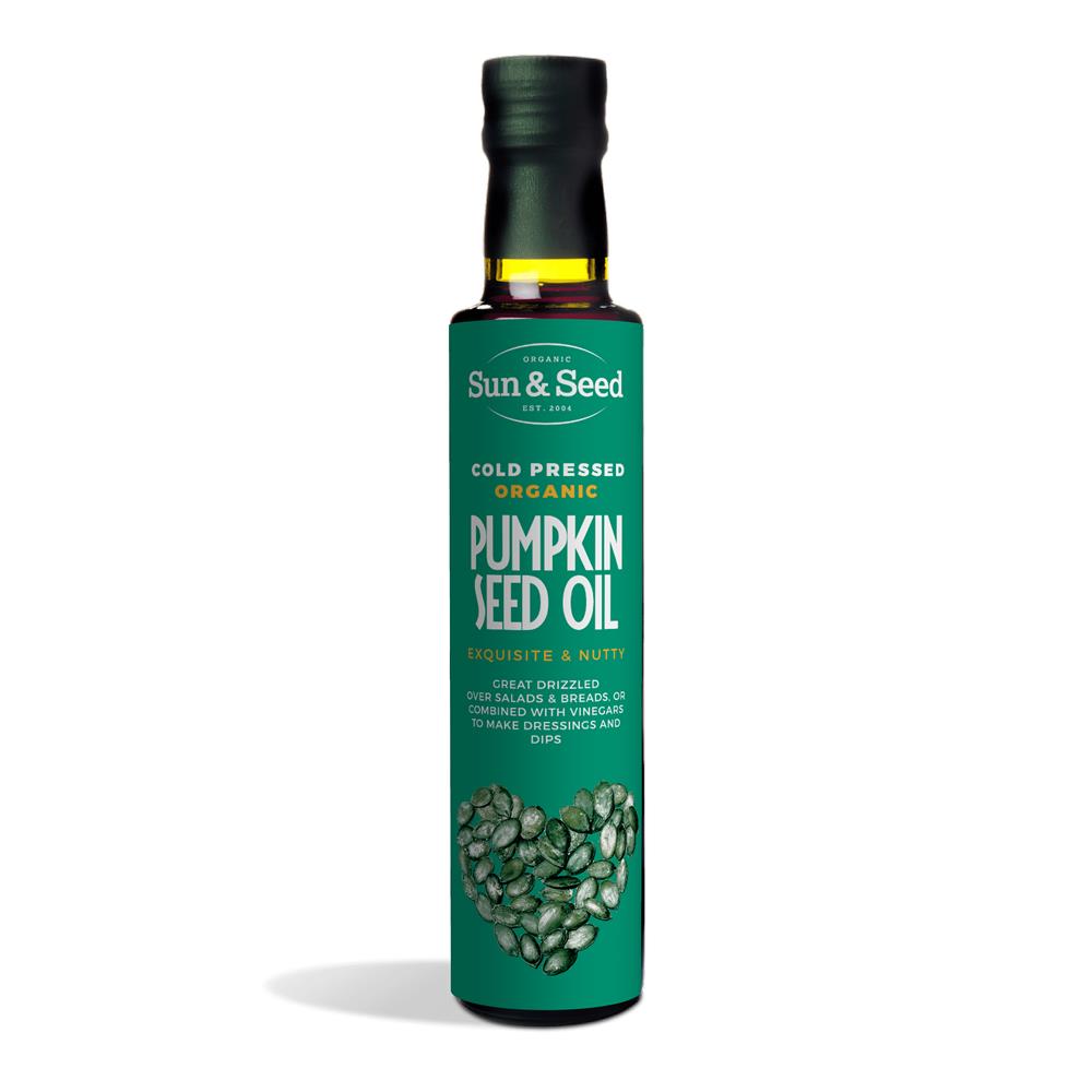 Sun and Seed Organic Pumpkin Seed Oil-cold pressed 250ml