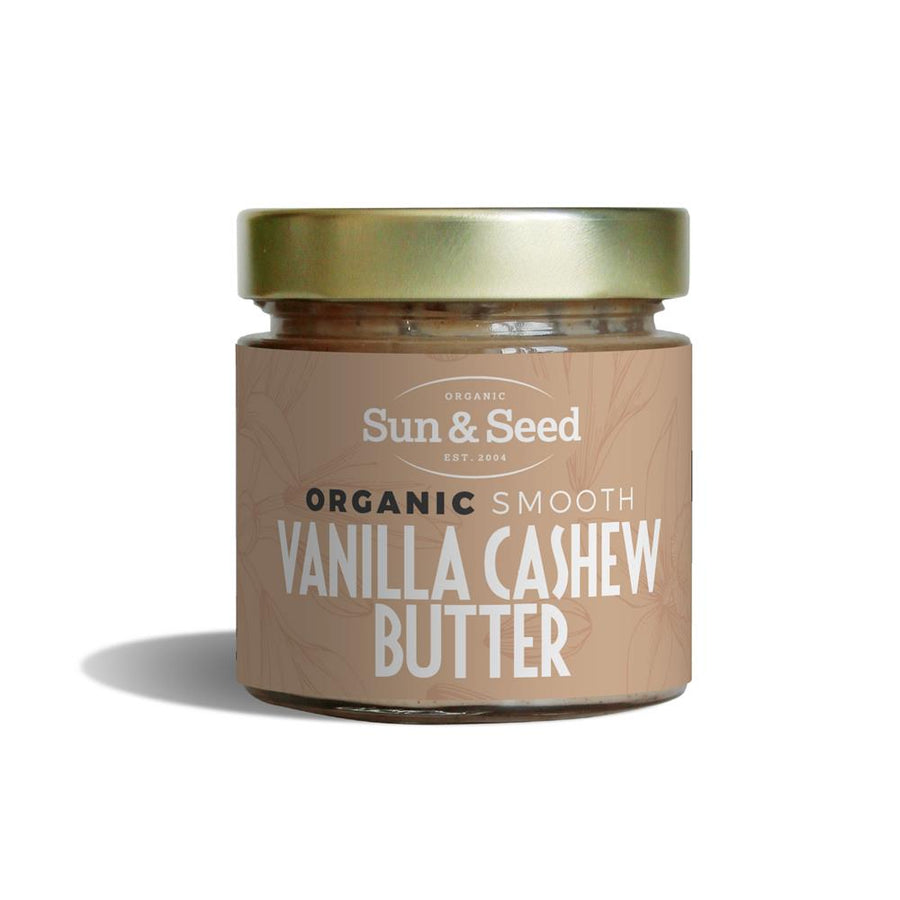 Sun and Seed Organic Raw Cashew & Vanilla Butter 200g