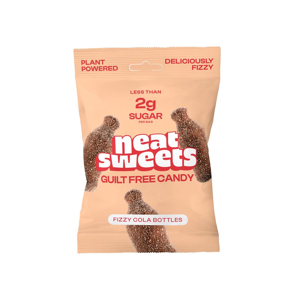 NeatSweets Low Sugar Plant Based Fizzy Cola Bottles 50g