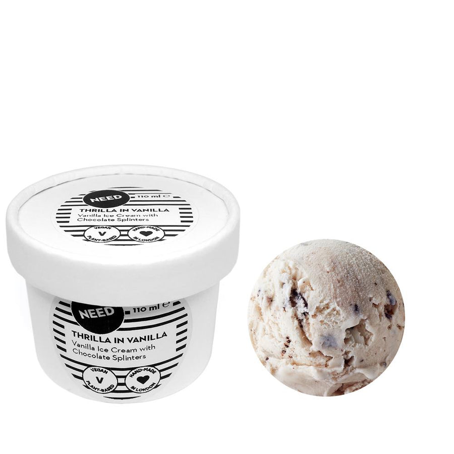 Chocolate Chip Vanilla Ice Cream 110ml Mini Tub