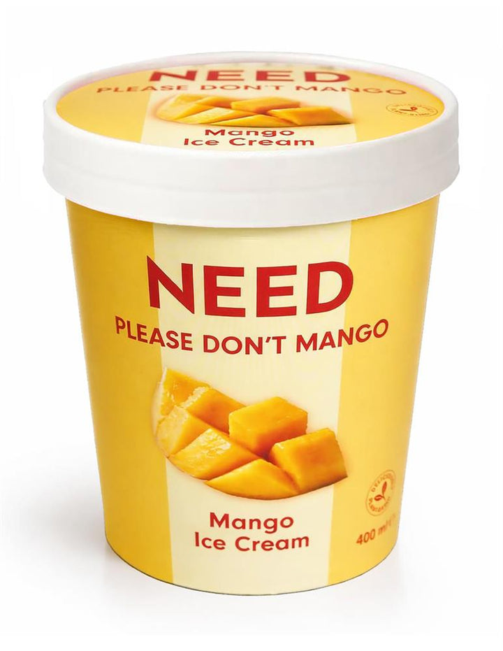 Please Don't Mango Gloriously Refreshing Mango Ice Cream 400ml