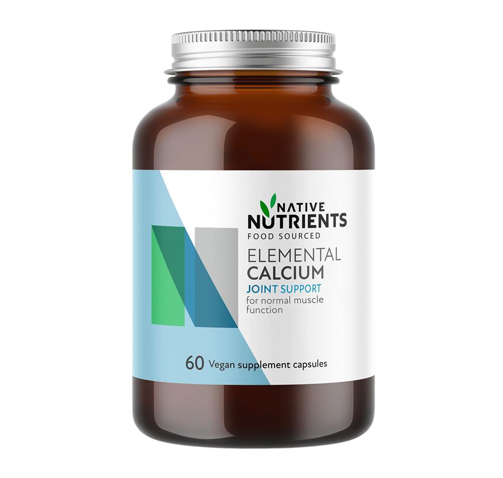Native Nutrients Elemental Calcium 60caps