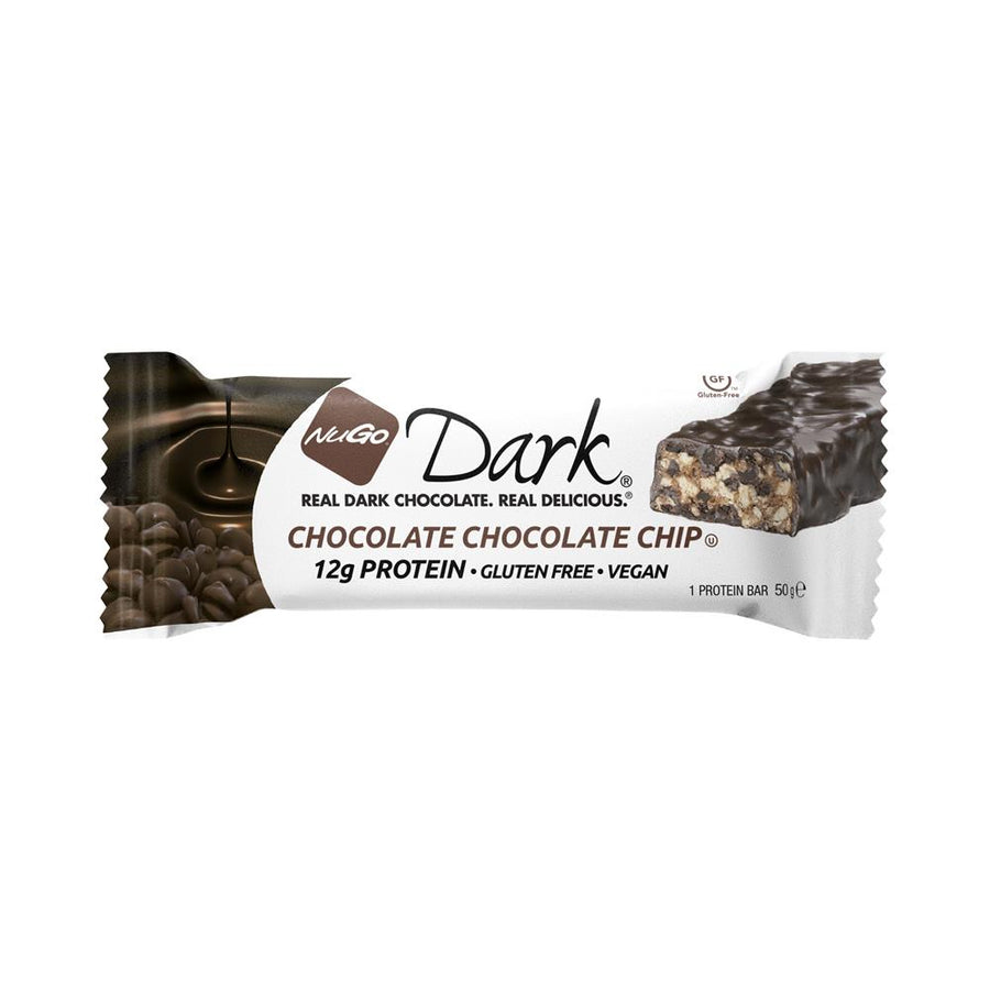 Vegan Dark Chocolate Chocolate Chip Protein Bar 50g
