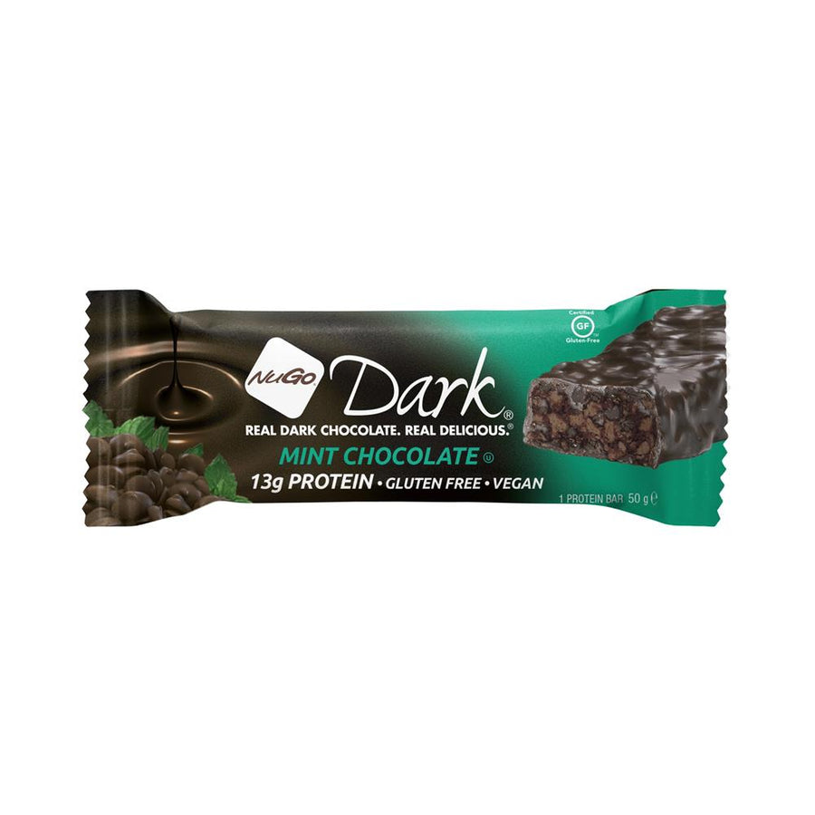 Vegan Dark Mint Chocolate High Protein Snack Bar 50g