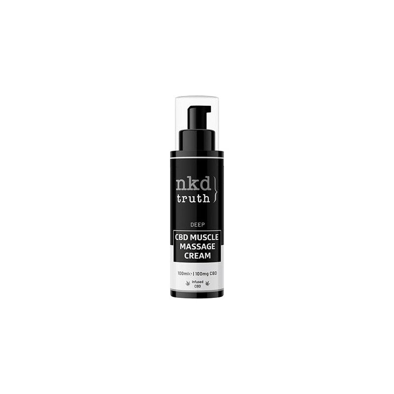 NKD 100mg CBD Deep Muscle Massage Cream - 100ml (BUY 1 GET 1 FREE)