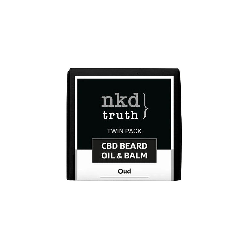 NKD 150mg CBD Twin Pack OUD Beard Oil and balm (BUY 1 GET 1 FREE)
