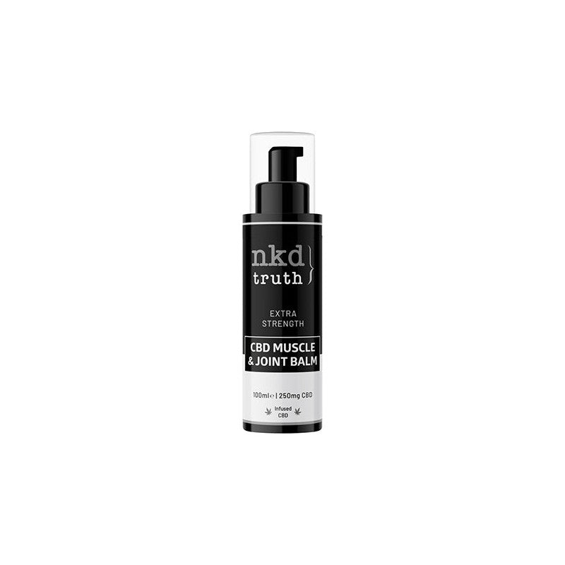 NKD 250mg CBD Muscle & Joint Balm - 100ml (BUY 1 GET 1 FREE)