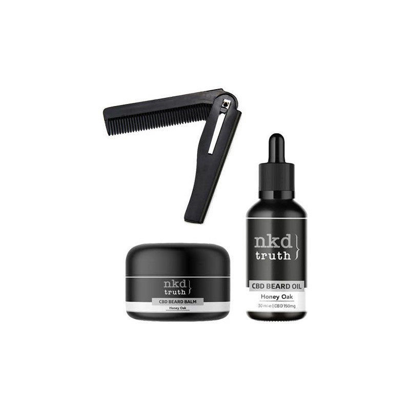 NKD CBD Infused Oil Balm & Comb Gift Set (BUY 1 GET 1 FREE)