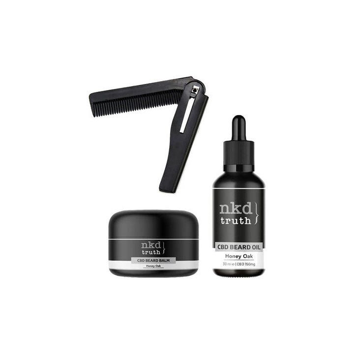 NKD CBD Infused Oil Balm & Comb Gift Set (BUY 1 GET 1 FREE)