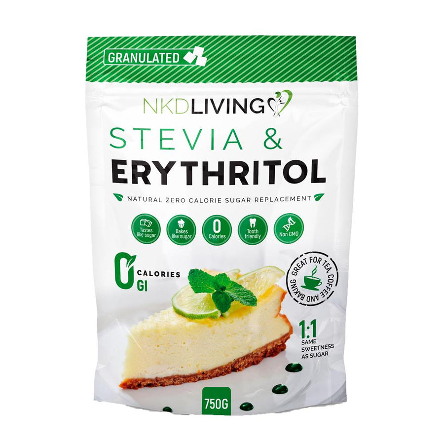 Stevia & Erythritol 1:1 0 Calorie Sweetener 750g