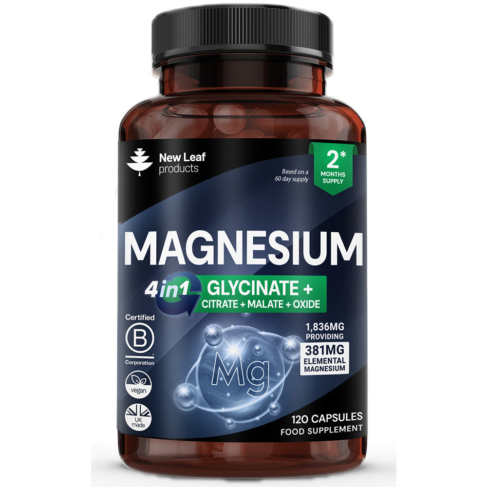 Magnesium Complex 1836mg Elemental 381mg 120 capsules