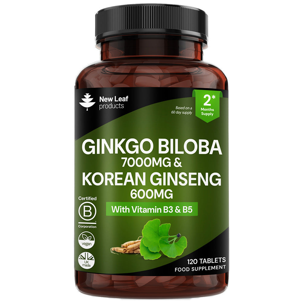 Ginkgo Biloba & Panax Ginseng 120 tablets