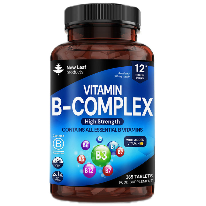 All 8 Essential B Vitamins - 365 Vegan Tablets