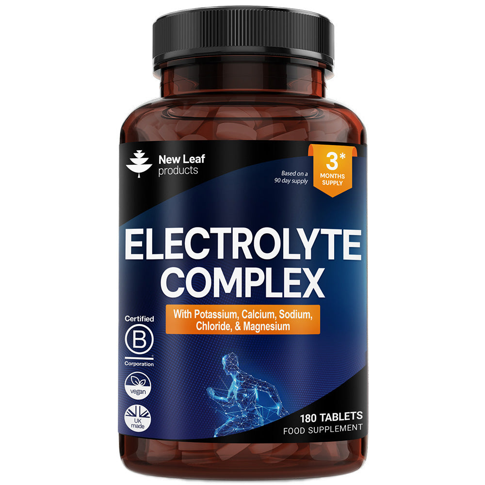 Electrolyte Complex 180 Vegan Tablets + Essential Minerals