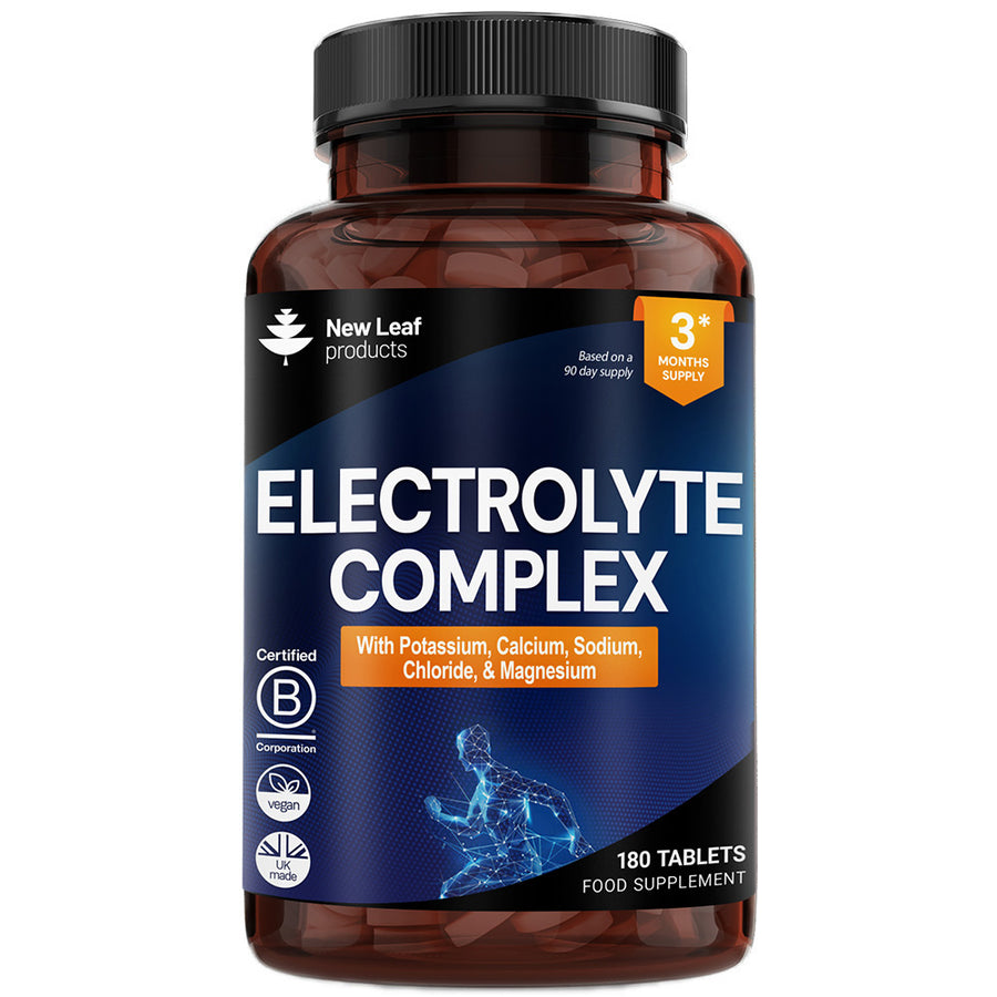 Electrolyte Complex 180 Vegan Tablets + Essential Minerals