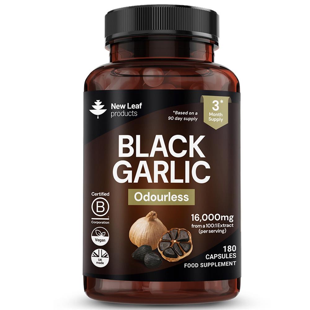 Black Garlic Capsules 180s