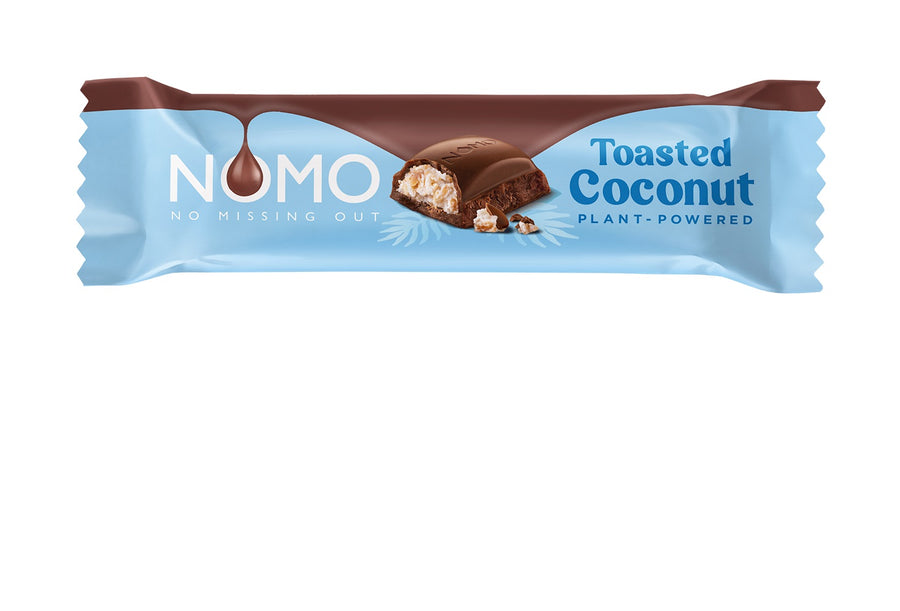 Nomo Toasted Coconut Chocolate Bar 38g