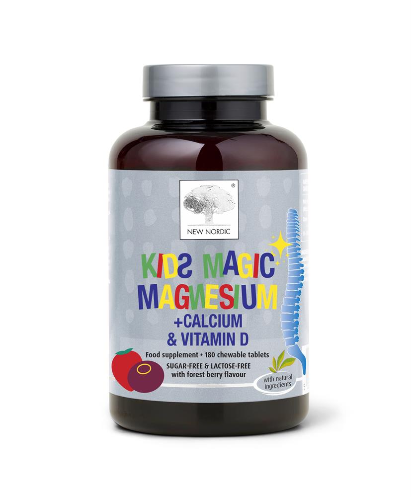 Kids Magic Magnesium + Calcium & Vitamin D 180 tablet