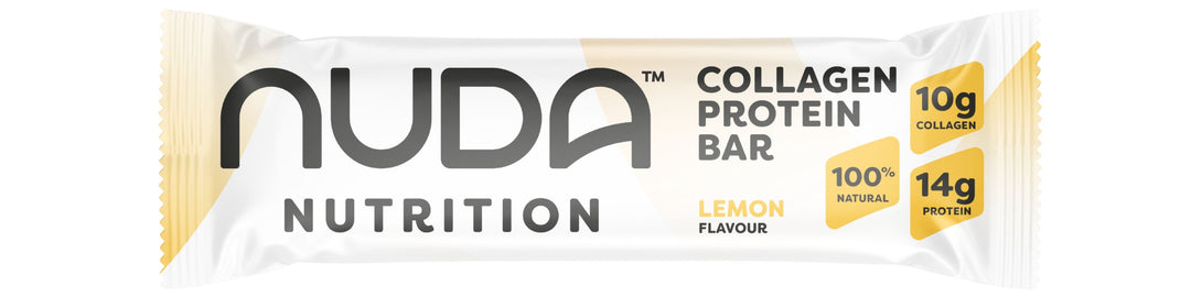 Nuda Nutrition Lemon Collagen Protein Bar 45g