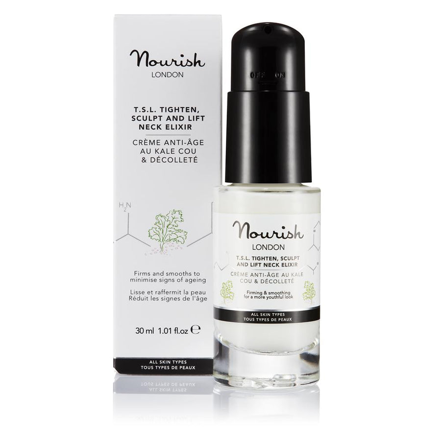 TSL Tighten Sculpt and Lift Neck Elixir 30ml     

79% Organic