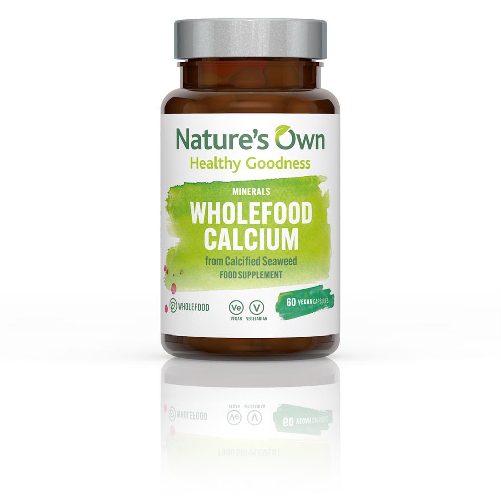 Wholefood Calcium from Seaweed 200mg 60 caps