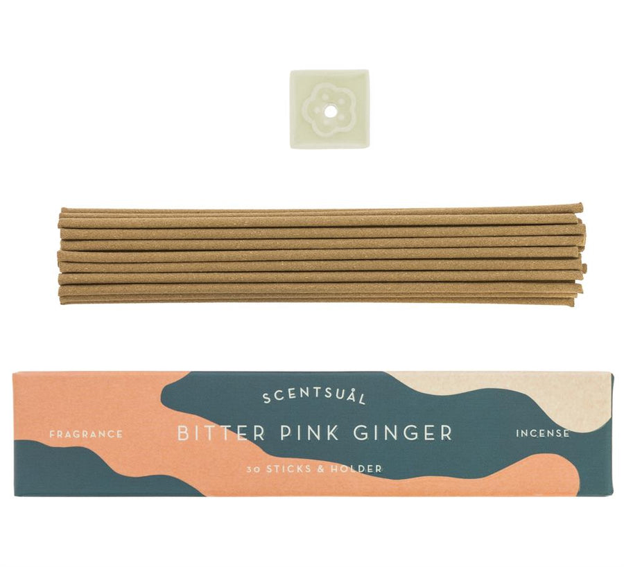 Scentsual Incense - Bitter Pink Ginger 30 Sticks