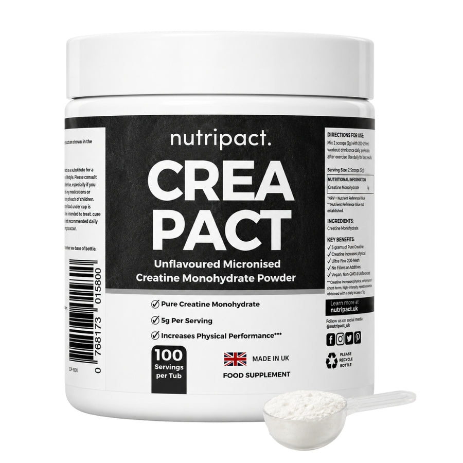 Micronised Creatine Monohydrate Powder (Unflavoured 500g)