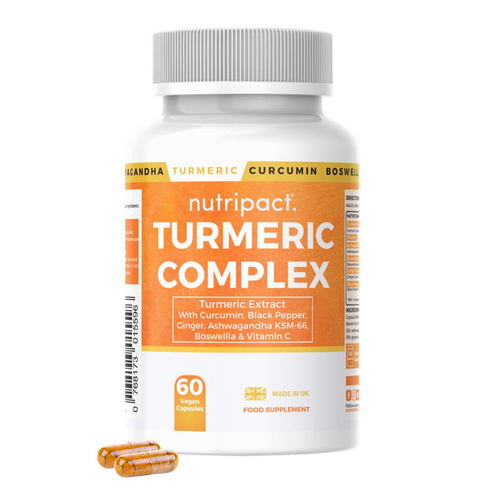 Nutripact Turmeric Extract 6-in-1 Complex 60 Vegan Capsules
