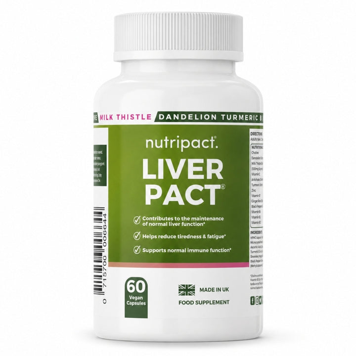 Nutripact Liver Support 14-in-1 Complex 60 Vegan Capsules