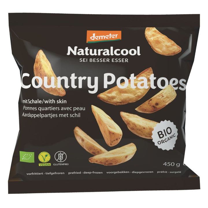 Organic Country Potato Wedges 450g